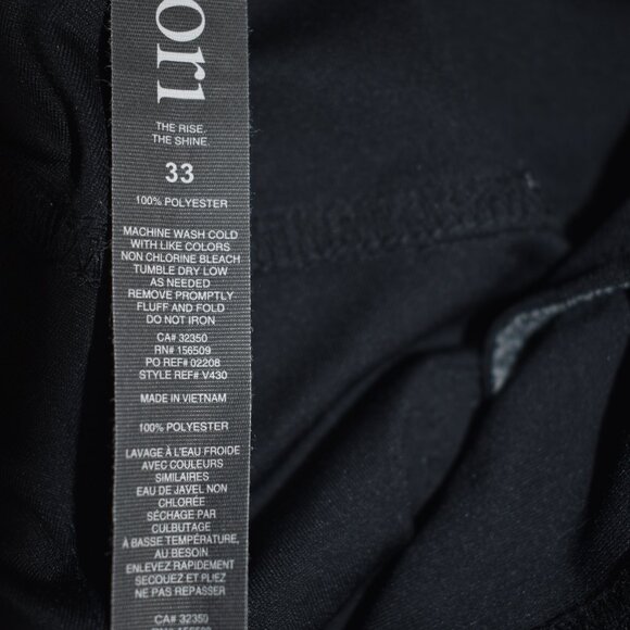 Vuori Men's Meta Pant Athletic Black Size 33x30 - Picture 4 of 4